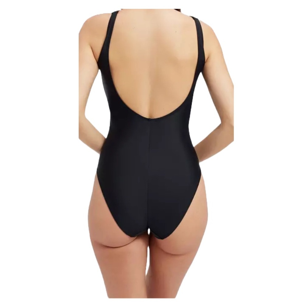 Good American Women's Modern Tank One-Piece Black Swimsuit NWT Small 1 - Picture 2 of 5